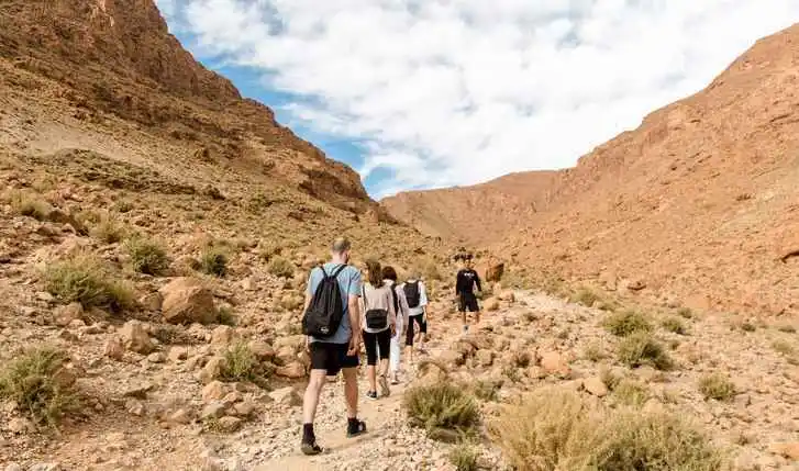 Morocco trekking routes