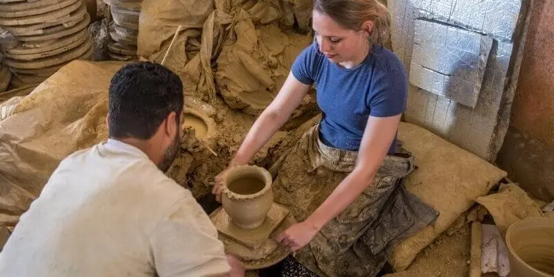 Moroccan ceramics classes