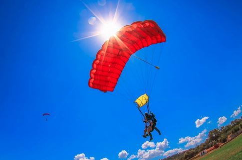 Tandem paragliding Morocco